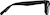 Side view of Cat-Eye Glasses 2027821 in Black thumbnail