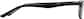 Side view of Rectangle Glasses 2027921 in Black thumbnail