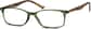 Angle view of Rectangle Glasses 2027924 in Moss thumbnail