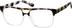 Square Glasses 2028035 in Brown Stripe