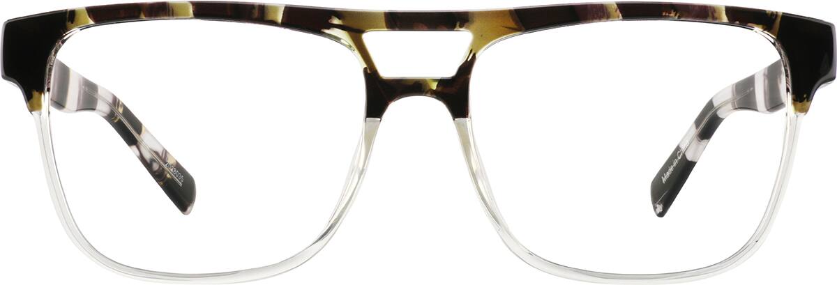 Black Square Glasses #2028121 | Zenni Optical