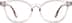 Square Glasses 2028119 in Pink