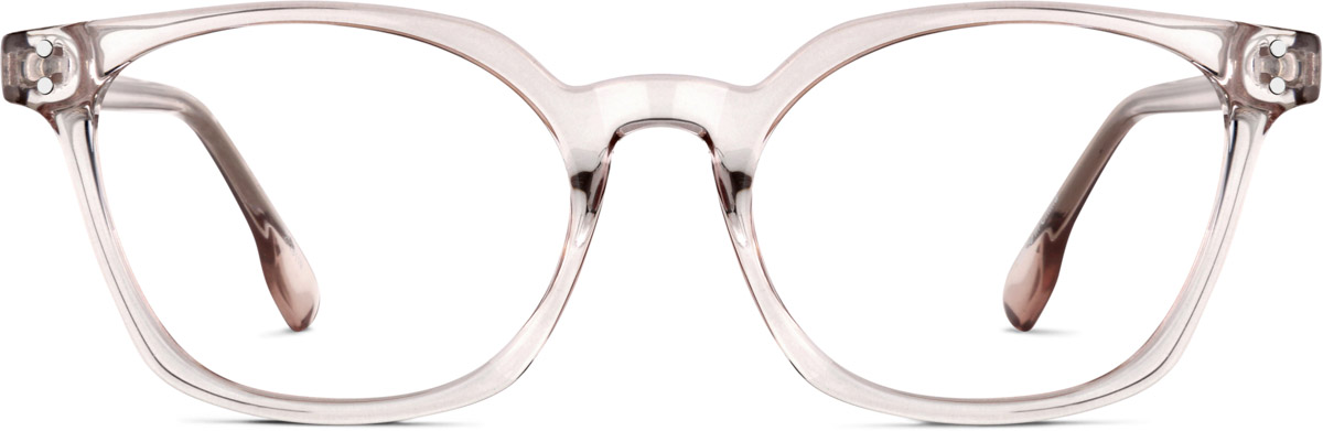 Pink Square Glasses