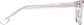Side view of Square Glasses 2028119 in Pink thumbnail