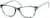 Angle view of Rectangle Glasses 2028224 in Green Tortoiseshell thumbnail