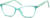 Angle view of Kids' Rectangle Glasses 2028316 in Aquamarine thumbnail
