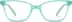 Kids' Rectangle Glasses 2028316 in Aquamarine