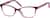 Angle view of Kids' Rectangle Glasses 2028317 in Amethyst thumbnail