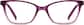 Front view of Kids' Cat-Eye Glasses 2028317 in Amethyst thumbnail