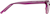 Side view of Kids' Rectangle Glasses 2028317 in Amethyst thumbnail
