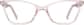 Front view of Kids' Cat-Eye Glasses 2028319 in Pink thumbnail