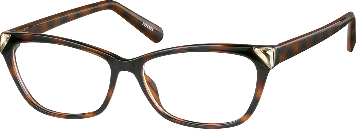 Pattern Cat Eye Glasses 2028517