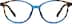 Oval Glasses 2028816 in Blue