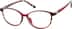 Oval Glasses 2028818 in Red