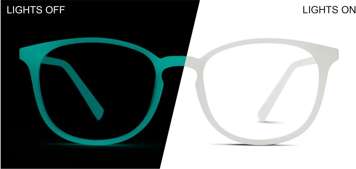 Glow-in-the-Dark Round Glasses 2029150