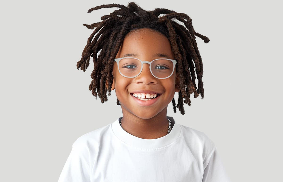 Image of Kids' Glow-in-the-Dark Round Glasses