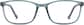 Front view of Kids' Rectangle Glasses 2029312 in Blue thumbnail