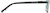 Side view of Kids' Rectangle Glasses 2029312 in Blue thumbnail