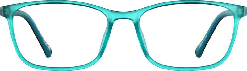 Aqua Kids' Rectangle Glasses