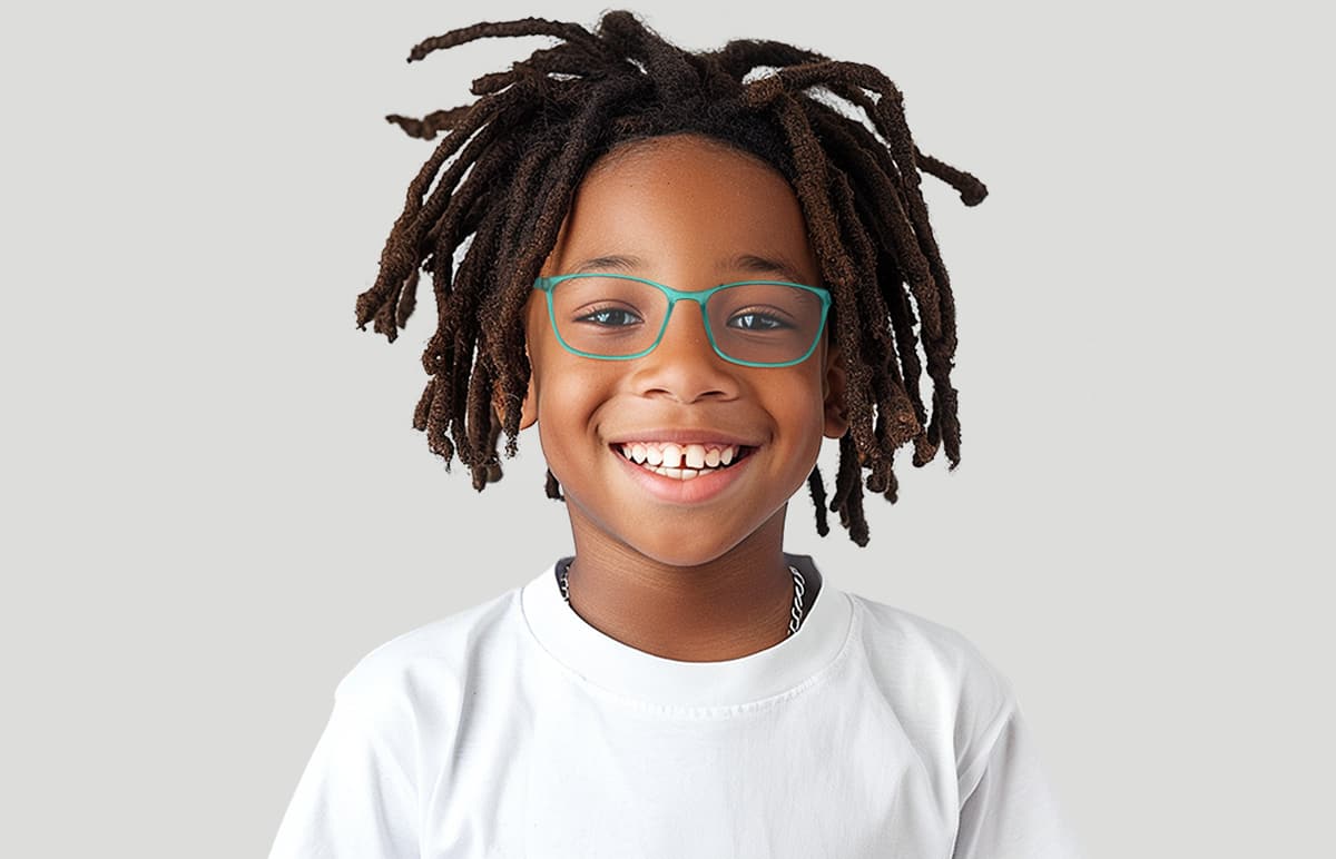 Image of Kids' Rectangle Glasses