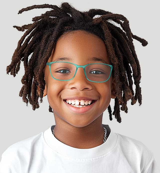 Image of Kids' Rectangle Glasses