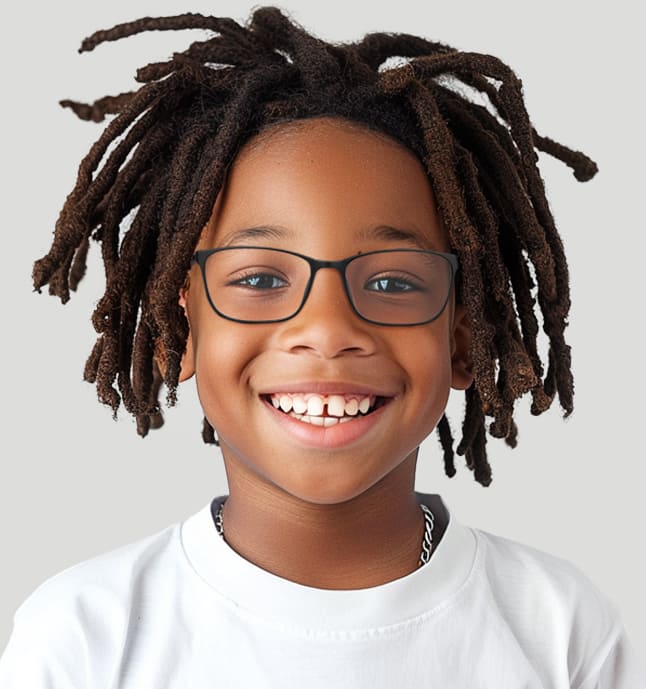 Image of Kids' Rectangle Glasses