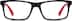 Rectangle Glasses 2029421 in Black
