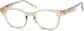 Angle view of Oval Glasses 2029515 in Honey thumbnail