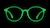 Image of Glow-in-the-Dark Round Glasses thumbnail