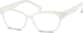 Angle view of Glow-in-the-Dark Rectangle Glasses 2029850 in Green Glow thumbnail