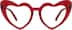 Heart-Shaped Glasses 2029918 in Cherry