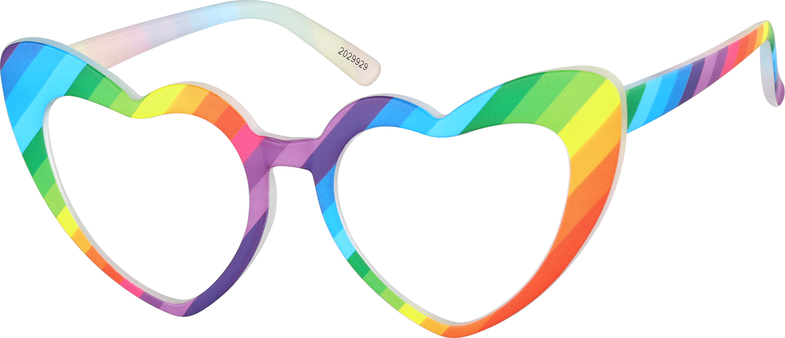 Cherry Heart-Shaped Glasses #2029918 | Zenni Optical