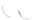 Angle view of Cat-Eye Glasses 2030019 in Blush thumbnail