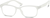 Angle view of Glow-in-the-Dark Rectangle Glasses 2030150 in Green Glow thumbnail