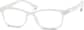 Angle view of Glow-in-the-Dark Rectangle Glasses 2030150 in Green Glow thumbnail