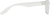 Side view of Glow-in-the-Dark Rectangle Glasses 2030150 in Green Glow thumbnail