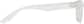 Side view of Glow-in-the-Dark Rectangle Glasses 2030150 in Green Glow thumbnail