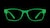 Image of Glow-in-the-Dark Rectangle Glasses thumbnail