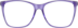 Square Glasses 2030317 in Purple