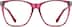 Square Glasses 2030318 in Red