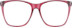 Square Glasses 2030318 in Red