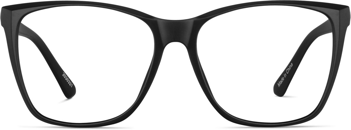 Black Square Glasses