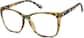 Angle view of Square Glasses 2030339 in Tortoiseshell thumbnail