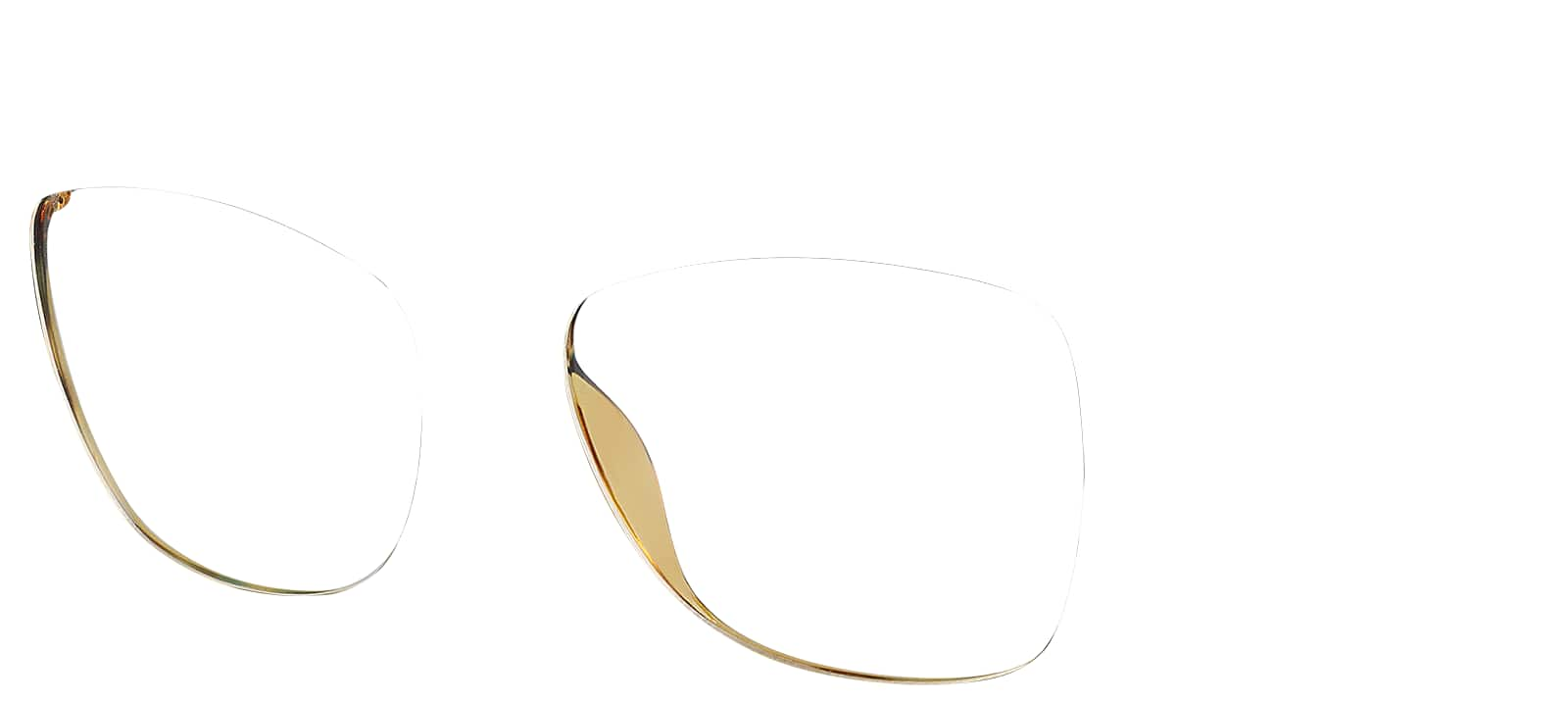 Angle view of Square Glasses 2030339 in Tortoiseshell