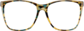 Front view of Square Glasses 2030339 in Tortoiseshell thumbnail