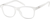 Angle view of Kids' Glow-in-the-Dark Square Glasses 2030450 in Blue Glow thumbnail