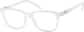 Angle view of Kids' Glow-in-the-Dark Square Glasses 2030450 in Blue Glow thumbnail