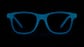 Image of Kids' Glow-in-the-Dark Square Glasses thumbnail