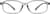 Front view of Kids' Oval Glasses 2030512 in Fog thumbnail