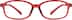 Kids' Oval Glasses 2030518 in Cherry